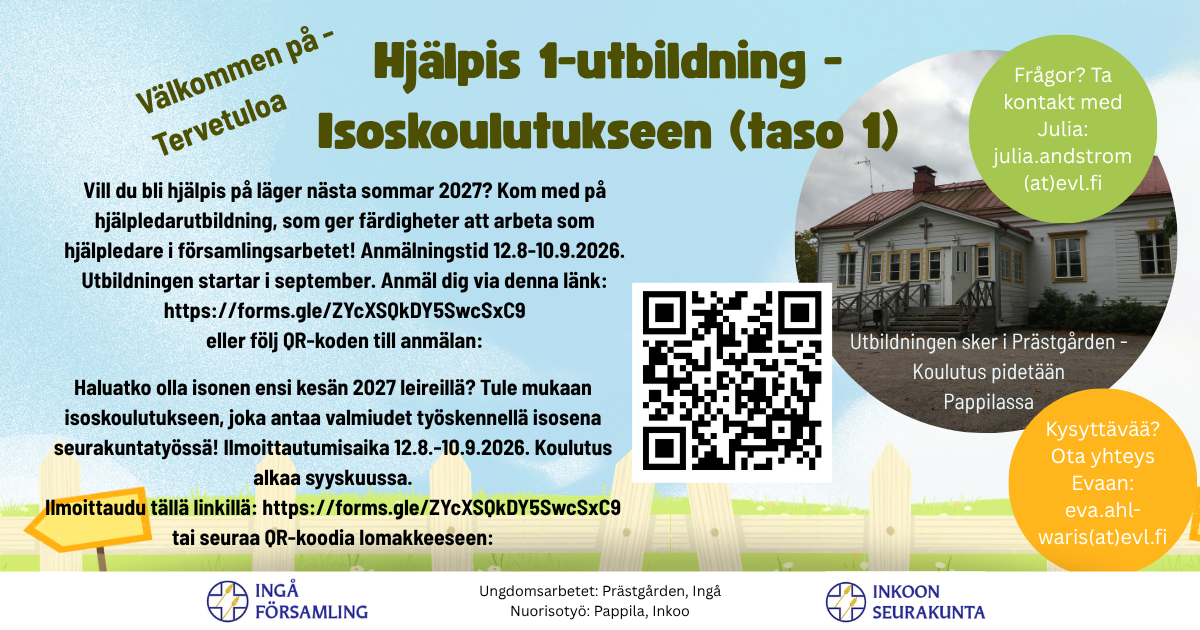 Hjälpisutbildning - Isoskoulutus