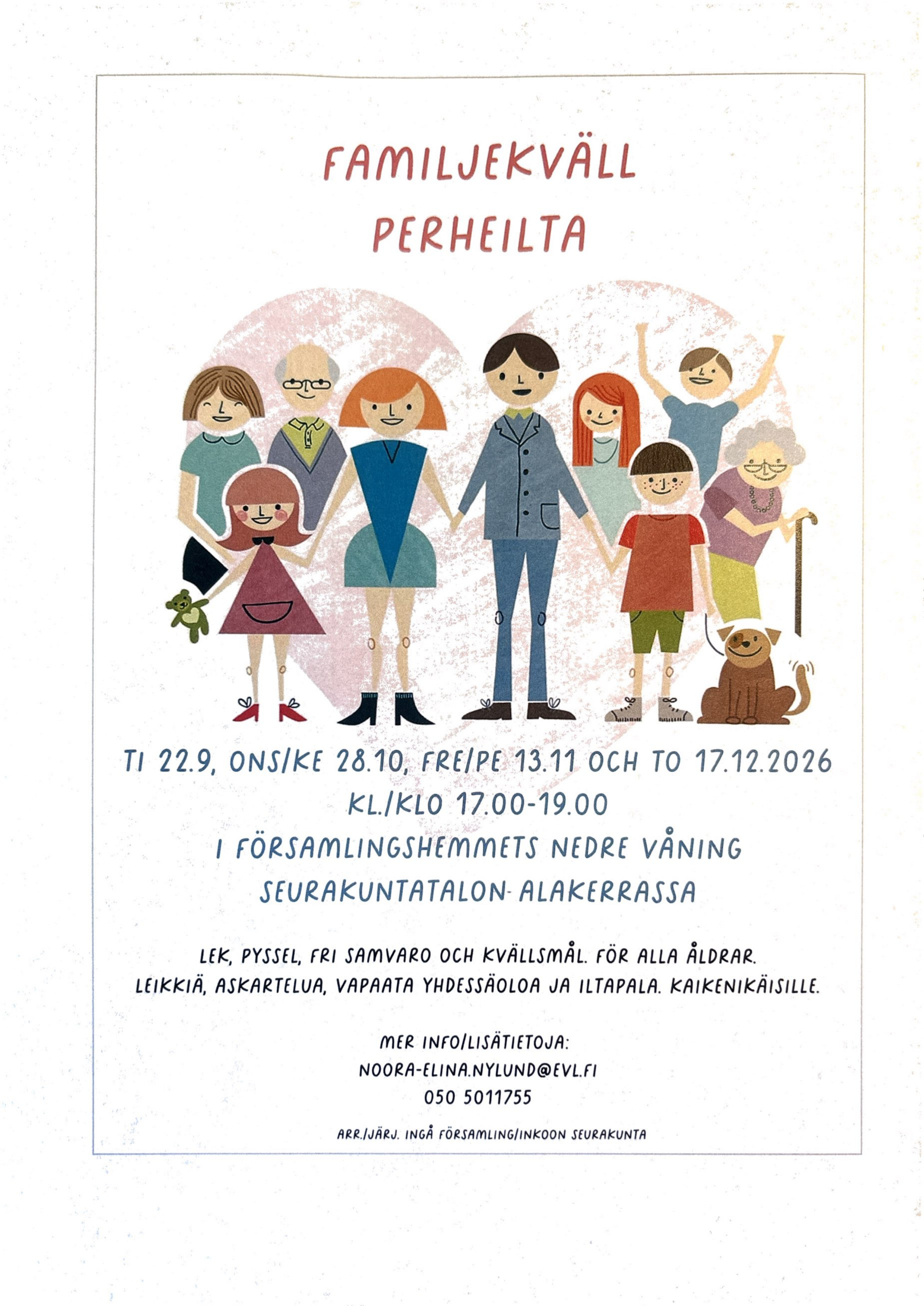 Familjekväll Perheilta