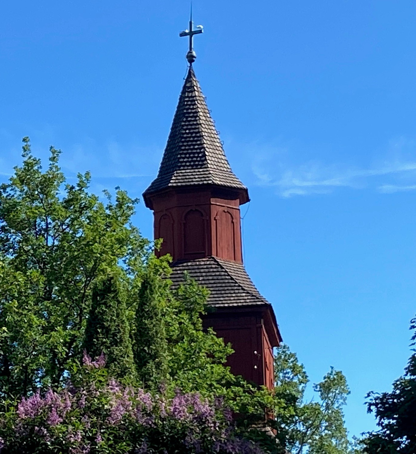 Ingå kyrkas klocktorn / Inkoon kirkon kellotapuli