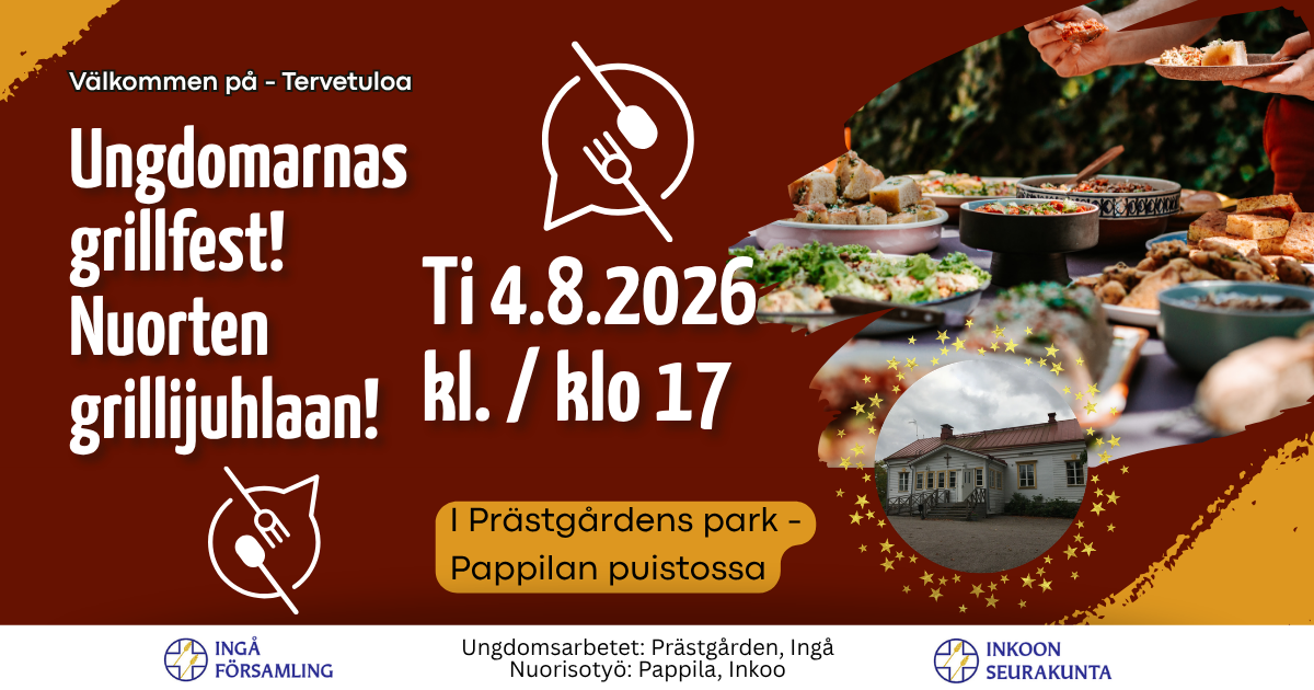 ungdomarnas grillfest - nuorten grillijuhla