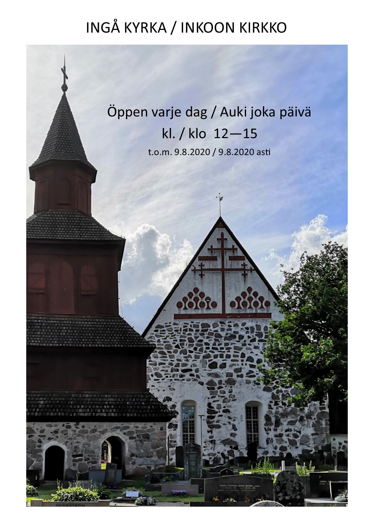 Ingå kyrkas öppethållning